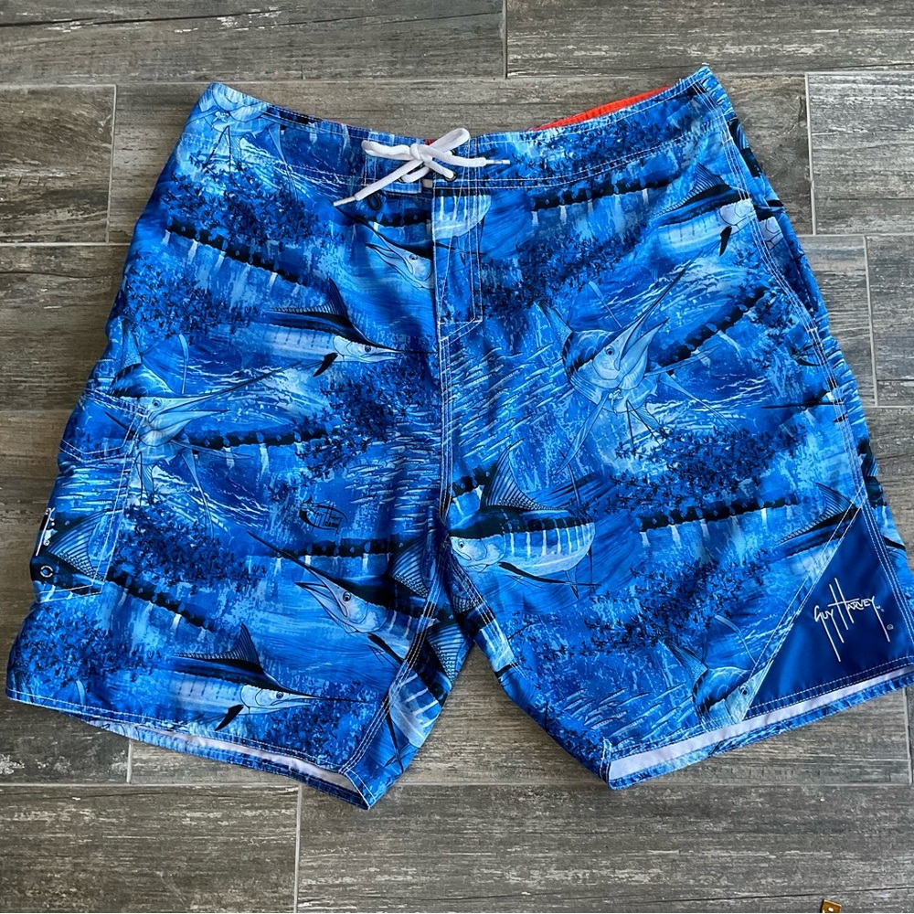 Men's Blue Swim Shorts